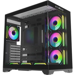 Dragon 7x 120MM Argb Kumandalı 750W 80+ Atx Gaming Akvaryum Kasa