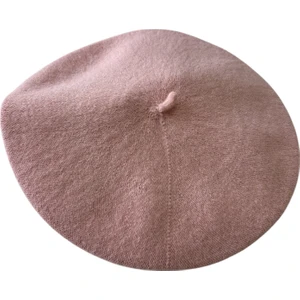 Fransız Ressam Keçe Bere - Açık Pembe