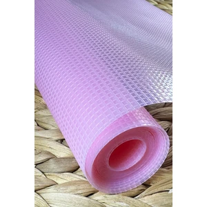 SİHİRLİ AYAKLAR Kaymaz Dolap İçi Çekmece Raf Örtüsü Kaydırmaz Mutfak Buzdolabı Kaydırmaz Pembe 45X100