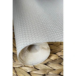 SİHİRLİ AYAKLAR Kaymaz Dolap İçi Çekmece Raf Örtüsü Kaydırmaz Mutfak Buzdolabı Kaydırmaz Bej Rengi 45X200