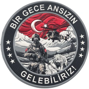 Bir Gece Ansızın Gelebiliriz Taktik Askeri Peç