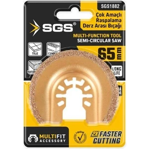 1882 Multı-Tools Kesici ve Raspalama Derz Arası Temizleme Karbür 65 mm