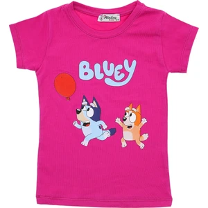 Kız Çocuk T-Shirt Bluey Baskılı