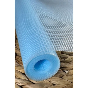 SİHİRLİ AYAKLAR Kaymaz Dolap İçi Çekmece Raf Örtüsü Kaydırmaz Mutfak Buzdolabı Kaydırmaz Mavi 45X200