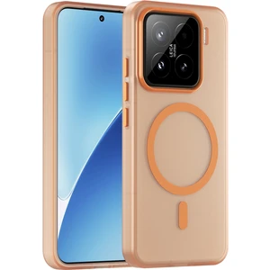 LR Joyful Xiaomi 15 TPU + PC MagSafe ile Uyumlu İnce Mat Yarı Saydam Telefon Kapağı (Yurt Dışından)