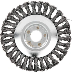 Yabani Ot Temizleme Aleti Çim Fırçası Düzeltici Başlığı 6 Inç Çelik Tel Tekerlek Fırça Kesici Bıçak Bahçe Malzemeleri (Yurt Dışından)