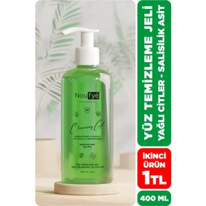Karma ve Yağlı Ciltlere Özel Salisilik Asit Yüz Temizleme Jeli 400 ml