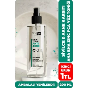 Anti Akne Aha & Bha % 2 Salicylic Acid Yağlı ve Normal Ciltlere Özel Yüz Toniği 200 ml