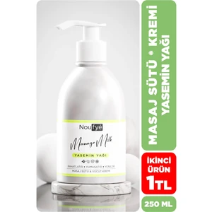 Yasemin Yağı Rahatlatıcı ve Nemlendirici Masaj Sütü & Vücut Kremi, Masaj Yağı 250 ml