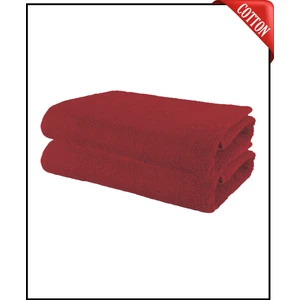 2 Adet Büyük Boy Pamuklu 50 x 90 cm , Fitness Havlusu , Spor Havlusu , Kuaför Havlusu