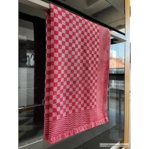 Taht 4 Adet 40 x 60 cm  Ekose Desen, Alman Peçetesi, Mutfak Havlusu, Kurulama Havlusu, Mutfak Havlusu