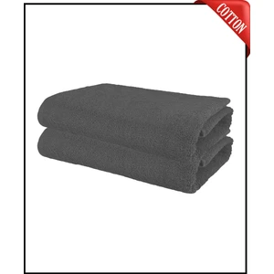 2 Adet Büyük Boy Pamuklu 50 x 90 cm , Fitness Havlusu , Spor Havlusu , Kuaför Havlusu