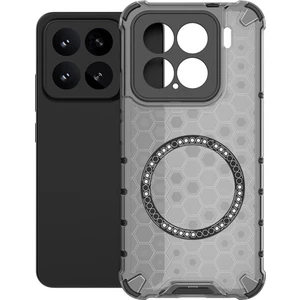 LR Joyful Xiaomi 15 Petek Tasarımı Tpu + Magsafe ile Uyumlu Pc Telefon Kapağı (Yurt Dışından)