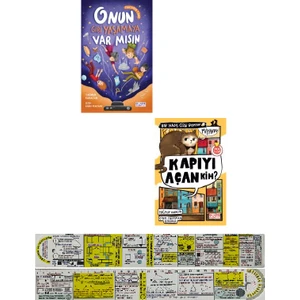 Onun Gibi Yaşamaya Var Mısın  /  Kapıyı Açan Kim 2  Kitap   (Matematik Öğreten Cetvel)