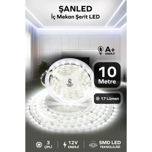 Şanled 3 Çipli Iç Mekan Şerit Led Tüm Mekanlar-(Trafosuz) 5,10,20,30,40,50,100m