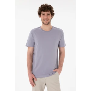 U.S. Polo Assn. Erkek Gri Tişört Basic 50305924-VR024