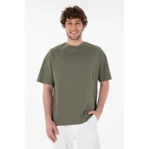 U.S. Polo Assn. Erkek Vizon Tişört Basic 50313089-VR052