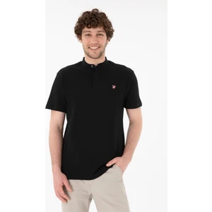 U.S. Polo Assn. Erkek Siyah Tişört Basic 50305914-VR046