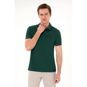 U.S. Polo Assn. Erkek Koyu Yeşil Tişört 50298081-VR079