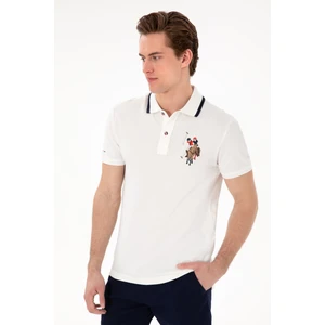 U.s. Polo Assn. Erkek Beyaz Tişört Basic 50298073-VR013