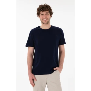 U.S. Polo Assn. Erkek Lacivert Tişört Basic 50305928-VR033