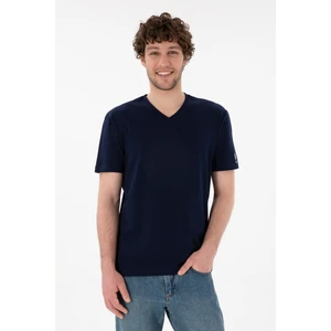U.S. Polo Assn. Erkek Lacivert Tişört Basic 50305858-VR033