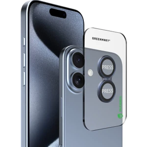 Buddıes iPhone 16  / 16 Plus Uyumlu Kamera Lens Koruyucu (BLUE)