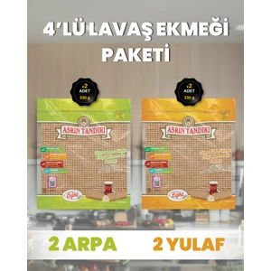 4'LÜ (2 Ekşi Mayalı Arpa +2 Ekşi Mayalı Yulaf Ekmeği) Paketi
