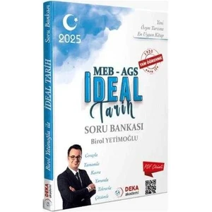 Deka Yayınları 2025 Meb-Ags İdeal Tarih Soru Bankası Çözümlü - Birol Yetimoğlu