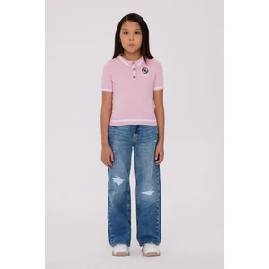 Bg Store Kız Çocuk Pembe Bluz