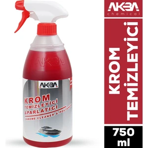 AKBA KROM TEMİZLEYİCİ & PARLATICI 750 ML