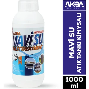 AKBA MAVİ SU (TOILET TREATMENT) ATIK TANKI KİMYASALI 1 L