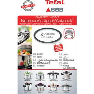 Düdüklü Tencere Acticook-Nutricook-Precision Lastik 4,5 - 6 Lt TENCERE İÇ ÇAPI 22 CM  X1010004