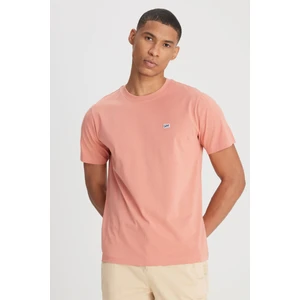 Lightweight Ss Small Logo Pembe Erkek Kısa Kol T-Shirt