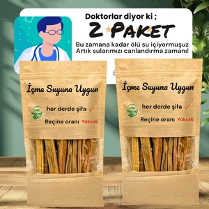 Organik Çam Çırası 2 Paket İçme Suyuna Özel