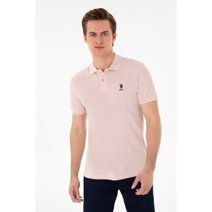 U.s. Polo Assn. Erkek Pudra Tişört Basic 50298041-VR042