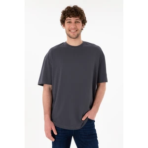 U.S. Polo Assn. Erkek Antrasit Tişört Basic 50305988-VR006