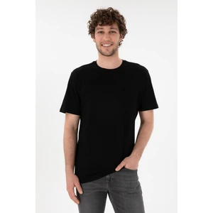 U.S. Polo Assn. Erkek Siyah Tişört Basic 50305985-VR046