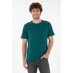 U.S. Polo Assn. Erkek Koyu Yeşil Tişört Basic 50305985-VR101