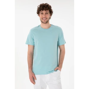 U.S. Polo Assn. Erkek Aqua Tişört Basic 50305928-VR007