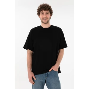 U.S. Polo Assn. Erkek Siyah Tişört 50305859-VR046