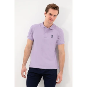 U.S. Polo Assn. Erkek Lila Tişört Basic 50298041-VR034