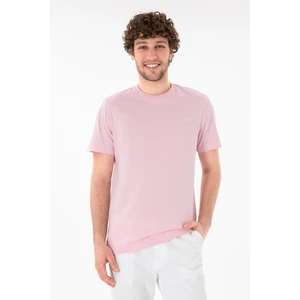 U.S. Polo Assn. Erkek Açık Pembe Tişört Basic 50305928-VR078