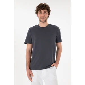U.S. Polo Assn. Erkek Antrasit Tişört Basic 50305928-VR006