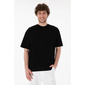 U.S. Polo Assn. Erkek Siyah Tişört Basic 50313089-VR046