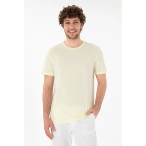 U.S. Polo Assn. Erkek Limon Tişört Basic 50305928-VR035