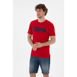 U.s. Polo Assn. Erkek Kırmızı Tişört Basic 50297988-VR030