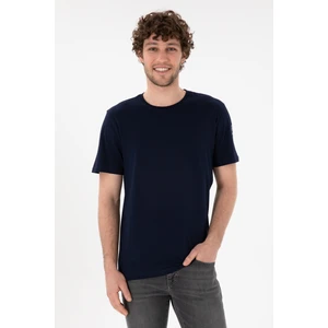 U.S. Polo Assn. Erkek Lacivert Tişört Basic 50305985-VR033