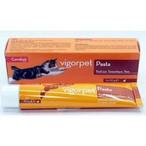 Candıolı Vigorpet Pasta Kediler İçin Tamamlayıcı Yem 50 gr