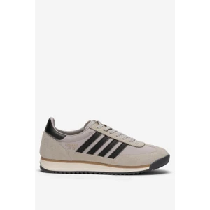 Erkek Günlük Rahat Taban Yumuşak Hafif Sneaker Bağcıklı Spor Ayakkabı  Buz - Siyah